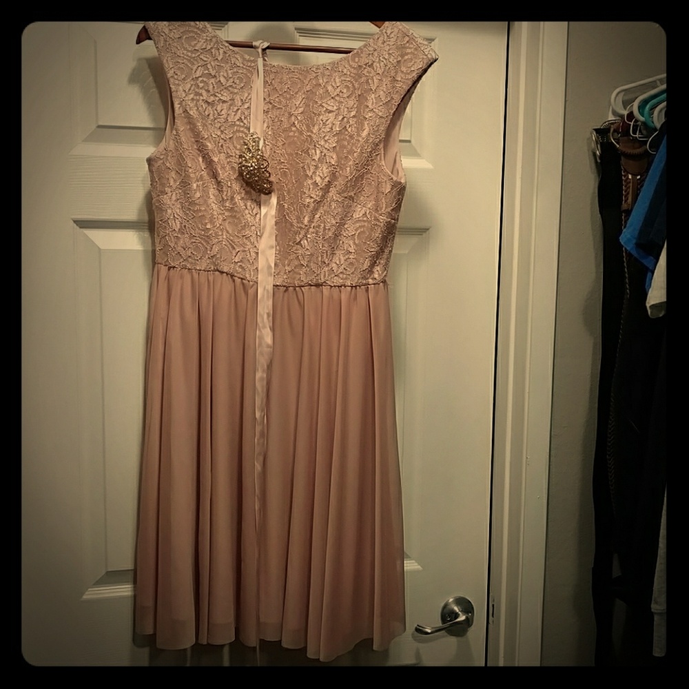 Short bridesmaid dress
